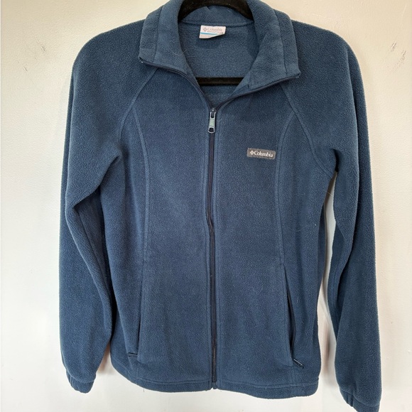 Columbia Navy Fleece Jacket - Picture 1 of 1